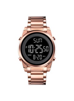 SKMEI Skmei Stylish Multifunction Mens Sports Watch Rose gold color black machine 