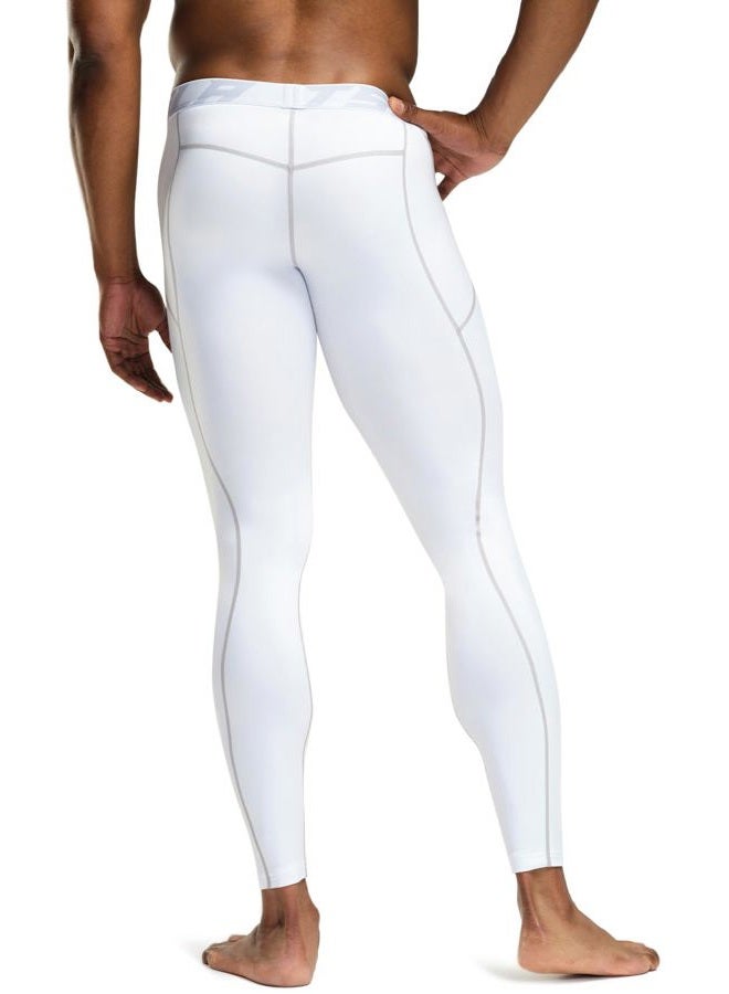 TSLA 1 or 2 Pack Men's Thermal Compression Pants, Athletic Sports Leggings & Running Tights, Wintergear Base Layer Bottoms - Image 3