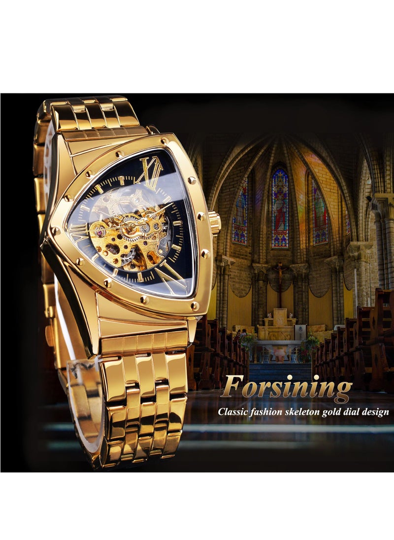 FORSINING FORSINING Men's Waterproof Mechanical Watch SLZe252  - Image 2
