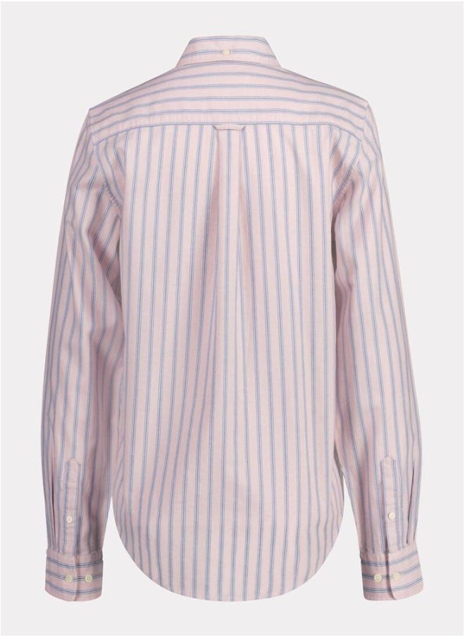 GANT - Gant Regular Fit Stripe Archive Oxford Shirt - Image 1