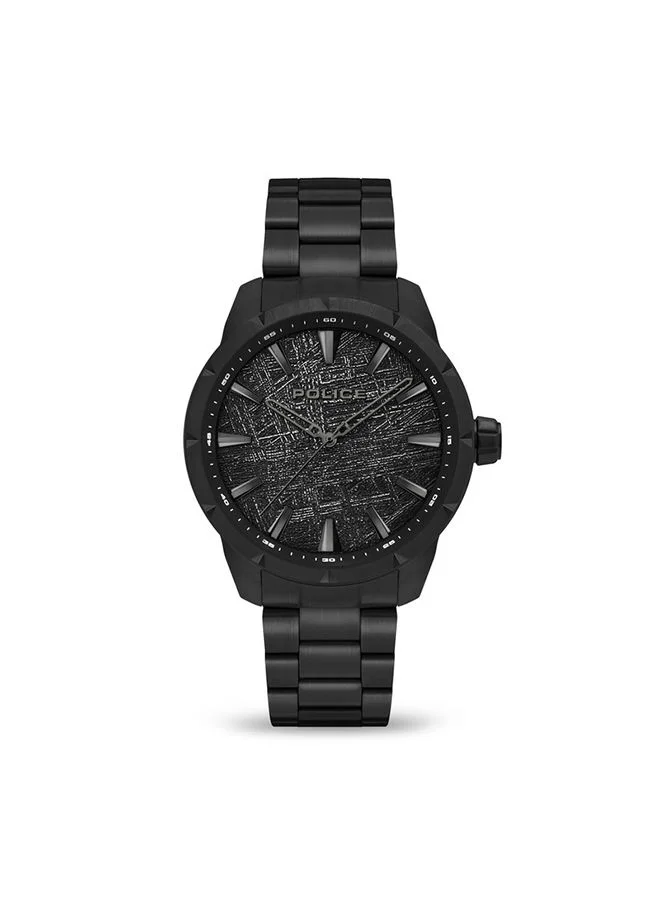 POLICE Analog Stainless steel Wrist Watch PEWJG2202903 - 45mm -Black