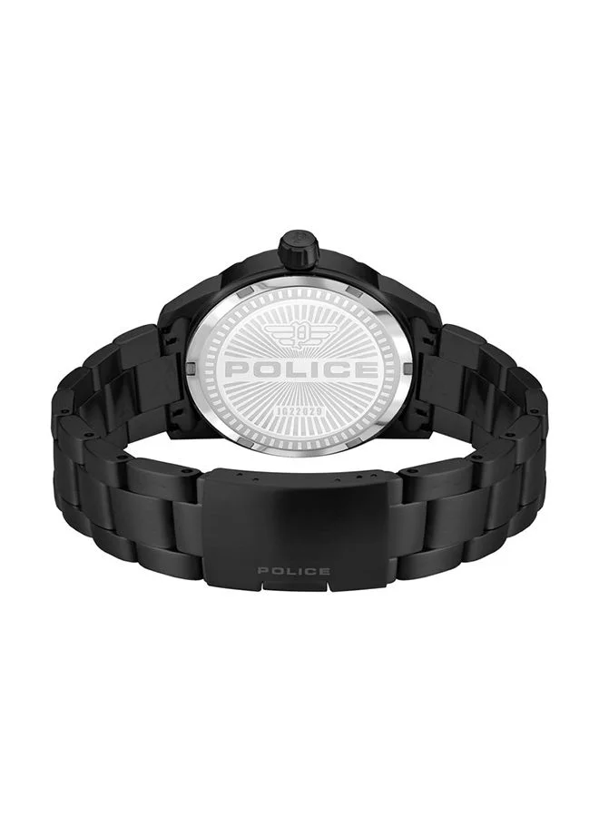 POLICE Analog Stainless steel Wrist Watch PEWJG2202903 - 45mm -Black