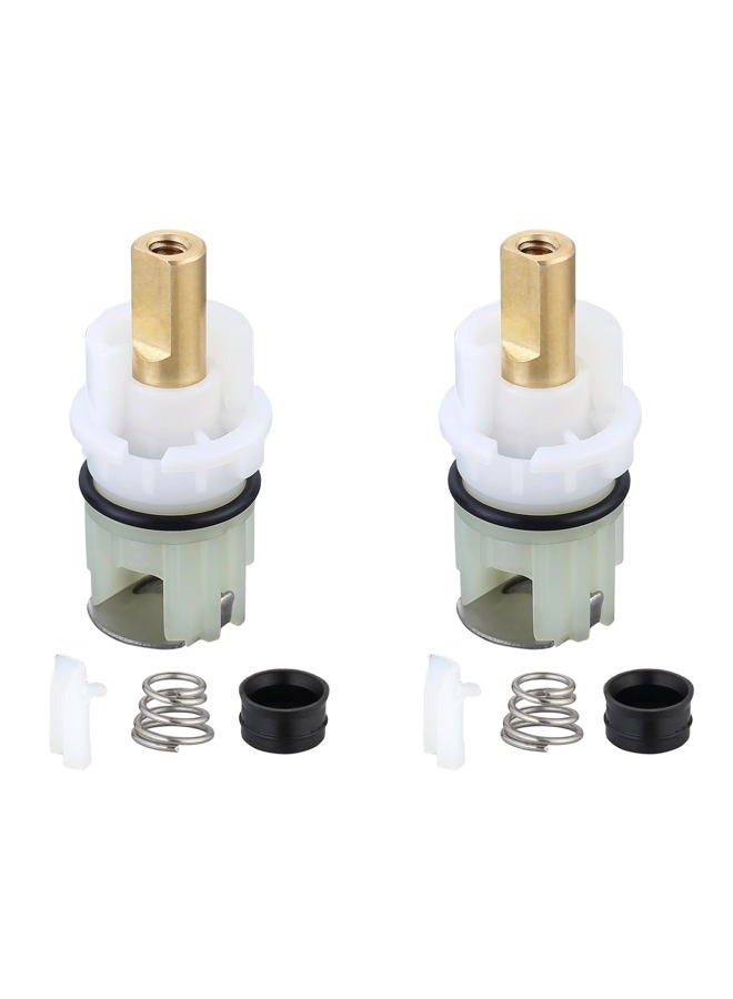 gcbcrit RP25513 Faucet Cartridge for Delta Two Handle Faucet Repair Kit, Faucet Leak Repair Kit with Cartridge RP4993 Seats Springs (2 Pack) - Image 1
