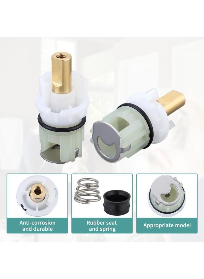 gcbcrit RP25513 Faucet Cartridge for Delta Two Handle Faucet Repair Kit, Faucet Leak Repair Kit with Cartridge RP4993 Seats Springs (2 Pack) - Image 5