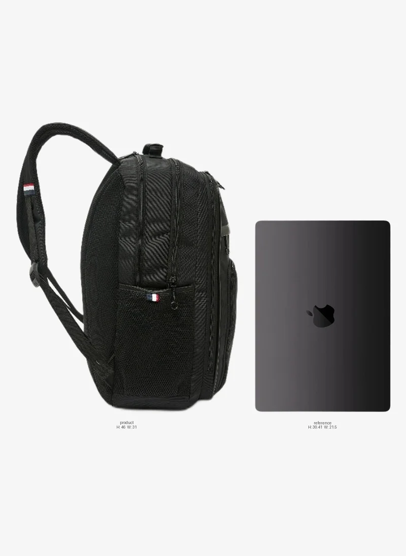 US Polo Assn. 18 Inch-Us Polo-Backpack-2 Cmprts (900D Gucci) Black \ 46X31X13
