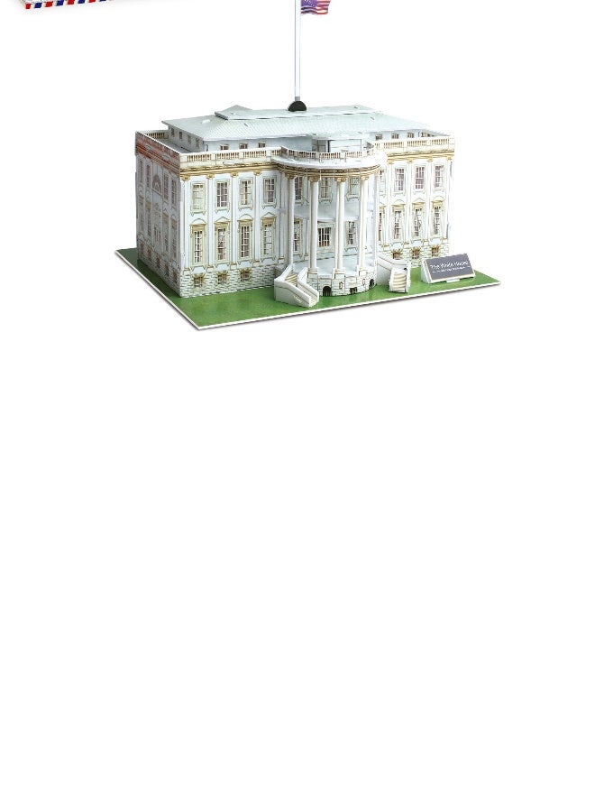 Beauenty 3d model of the world architecture stereo puzzle of the White House