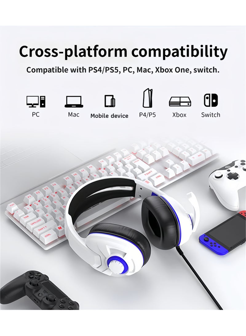 سماعة PS5 للألعاب، وحدة تحكم PS5، سماعة PS5 ثنائية الرأس - Image 2