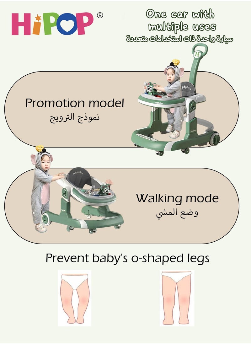 Baby Walker with Adjustable Height,3 in 1 Prevent O-Legs,Include Attractive Toys and Entertaining Music,Anti-Rollover Baby Strollers - pzsku/ZD7B6A3E4E6069585DE36Z/45/_/1705658507/d1cf5b28-f02d-4137-9763-b5aa68fe89f5