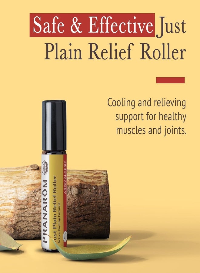 Pranarom - Just Plain Relief Roller 8ml - for Active Individuals - Aromatherapy with Essential Oils - Organic Essential Oil Blend - Easy Roll-on Application - Image 2