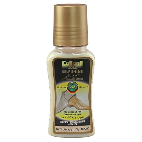 Collonil Leather Shoe Polish Self Shine Neutral Restore Smooth Leather Shoes Effortless Application Crafted in Germany 422 Fl Oz - Image 1