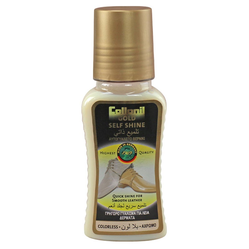 Collonil Leather Shoe Polish Self Shine Neutral Restore Smooth Leather Shoes Effortless Application Crafted in Germany 422 Fl Oz - Image 2