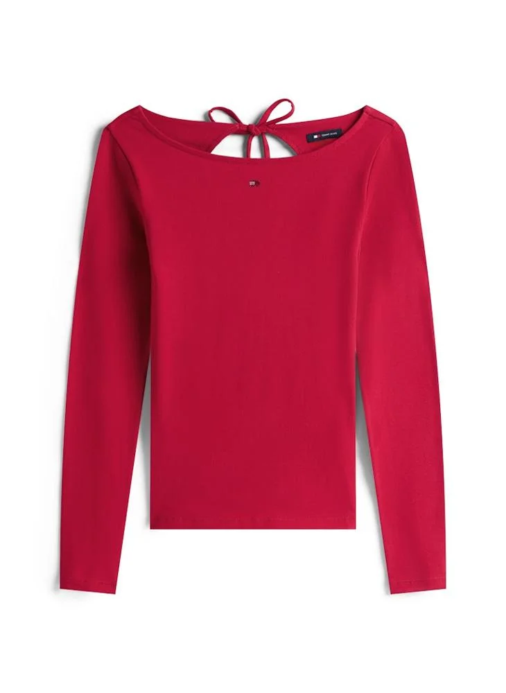 TOMMY JEANS Logo Crew Neck T-Shirt