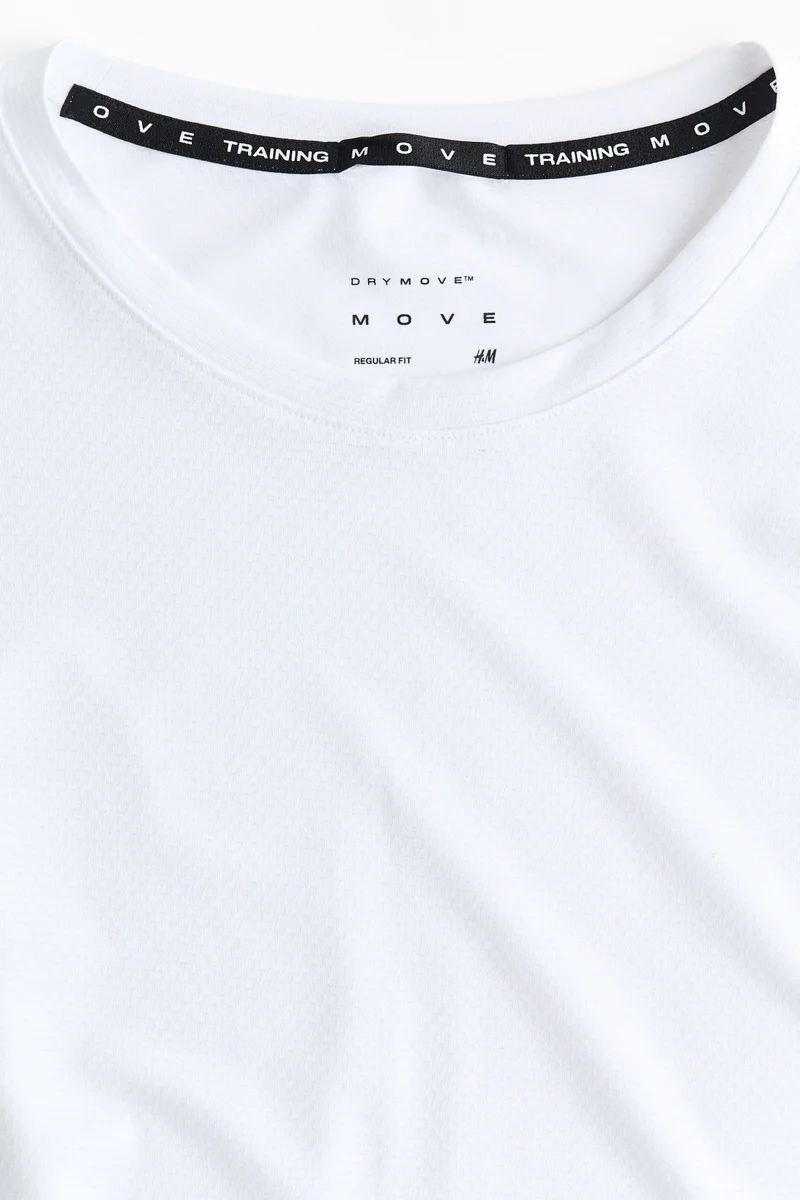 H&M  Mesh sports T-shirt with DryMove™ for Men | Best Price UAE