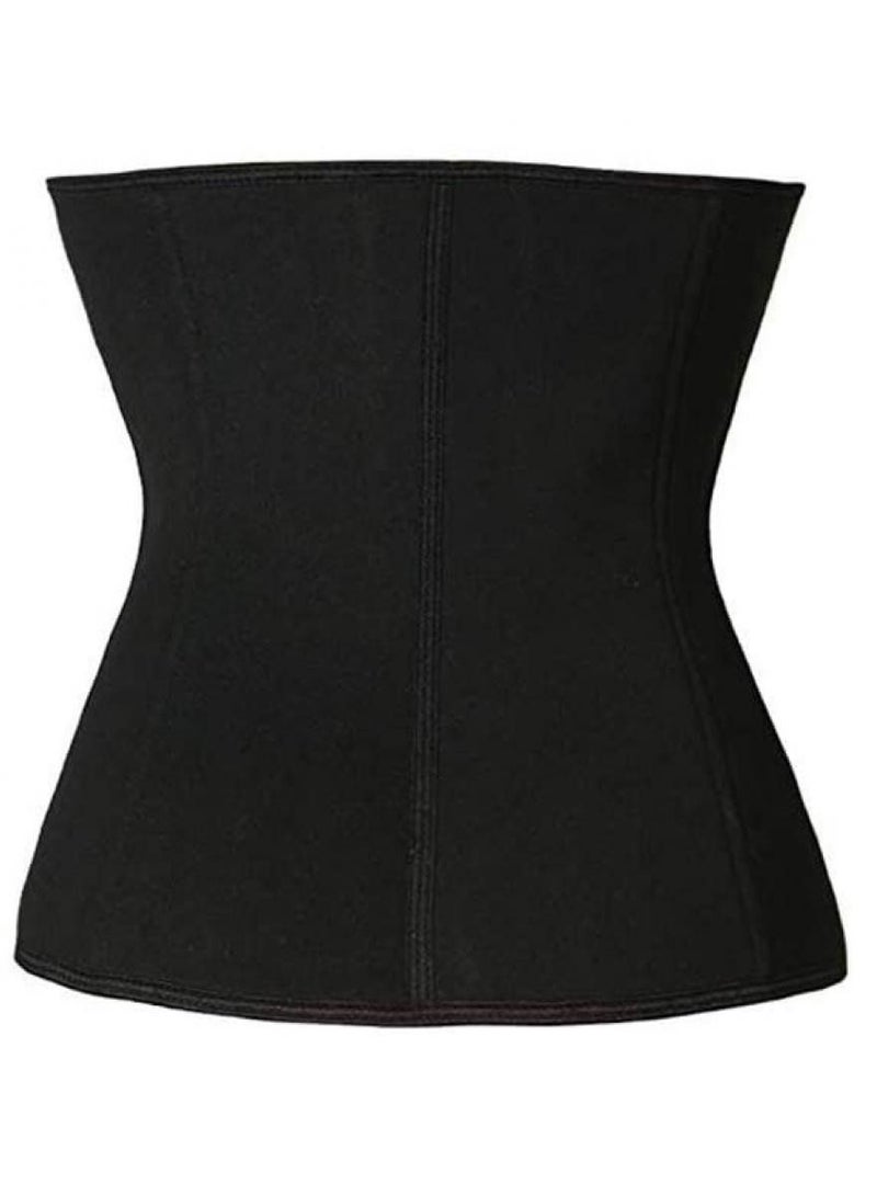 Alissa Girl Women's Double Control Waist Trainer Corset Body Shaper Tummy Control Vest Line Training Belt Slimming Shirt Training Vest Yoga Belt (L) - Image 3