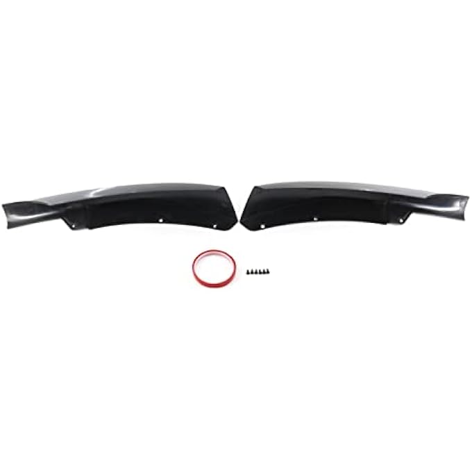 Irovami Front Bumper Splitter Spoiler Lip Cover Replacement for BMW E90M LCI Sedan with M-Tech Bumper 2009-2012 (Fit M-Tech Bumper Only) - Image 5