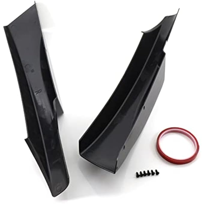 Irovami Front Bumper Splitter Spoiler Lip Cover Replacement for BMW E90M LCI Sedan with M-Tech Bumper 2009-2012 (Fit M-Tech Bumper Only) - Image 3