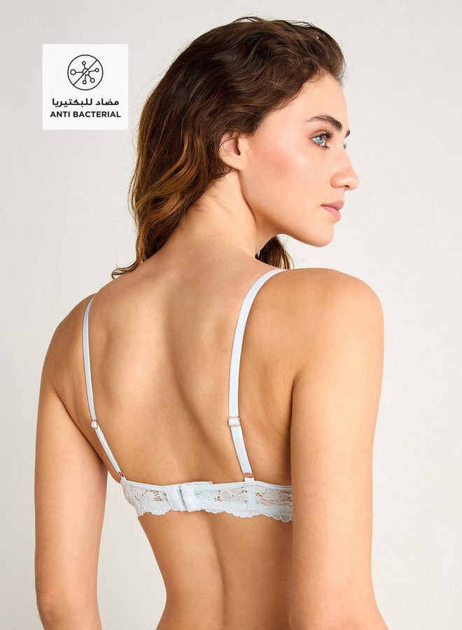 Splash FAV Lace Demi Bra with Hook and Eye Closure - Image 2