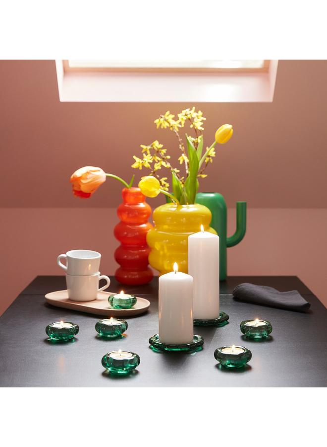 Green Tiger Candle Dish, Green, 11 Cm - Image 3