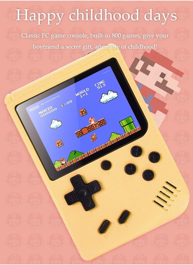 DUNISO 800-in-1 Portable Retro Handheld Game Console,Kids Handheld Video Game Console with 3.0 Inch High-definition Display, Mini Portable Game Console,Supports Cyclic Charging,for On-The-Go Play & Nostalgic Entertainment  - Image 2
