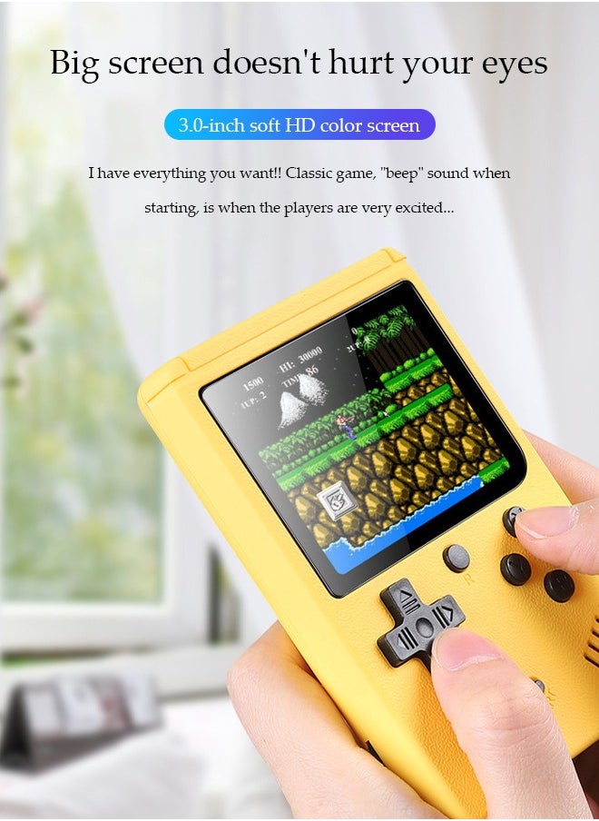 DUNISO 800-in-1 Portable Retro Handheld Game Console,Kids Handheld Video Game Console with 3.0 Inch High-definition Display, Mini Portable Game Console,Supports Cyclic Charging,for On-The-Go Play & Nostalgic Entertainment  - Image 5