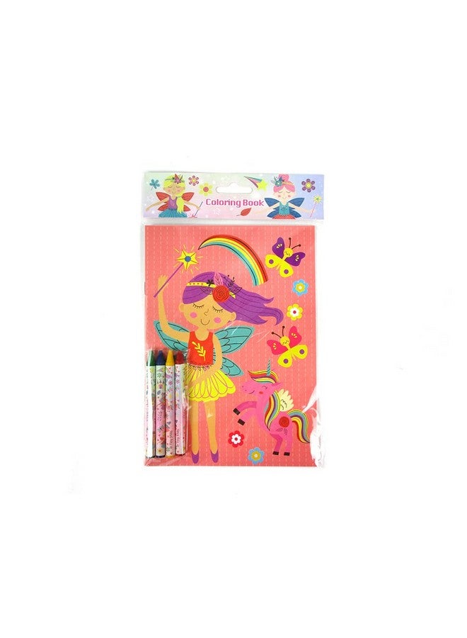 TINYMILLS Magical Fairies Coloring Books for Kids with 12 Coloring Books and 48 Crayons, Fairies Birthday Party Favors, Favor Bag Fillers, Classroom Rewards, Carnival Prizes - Image 4