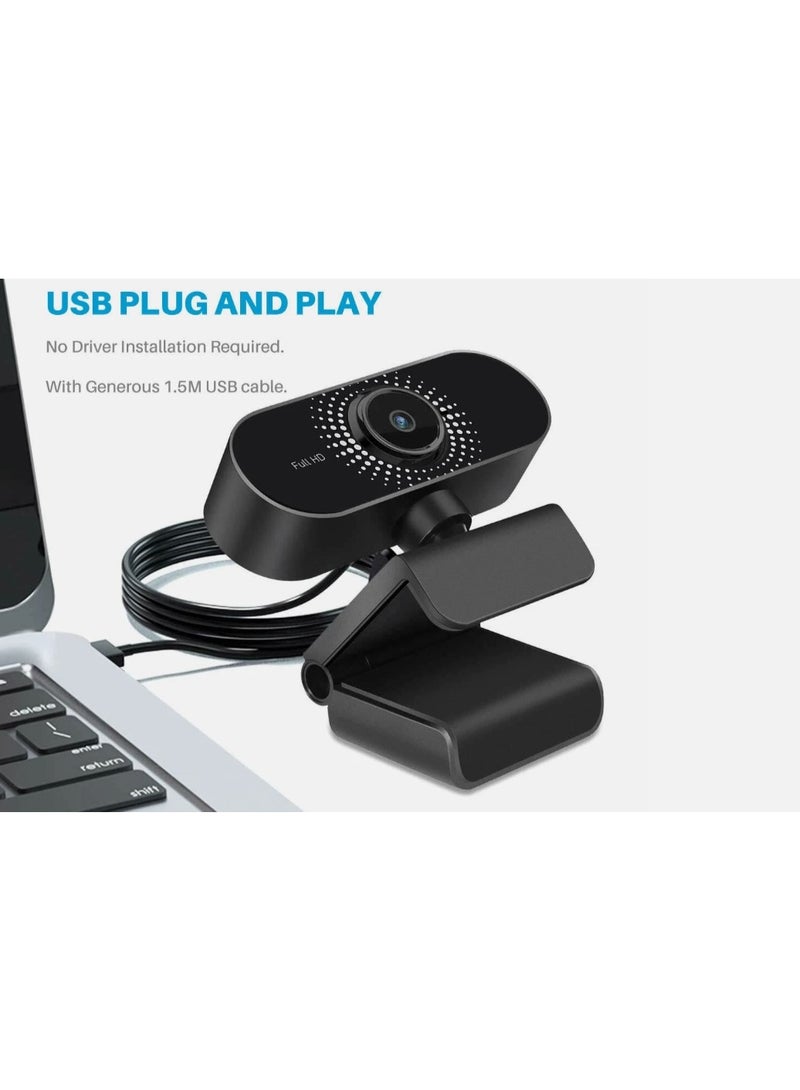 Haysenser Full HD 1080P Webcam USB AutoFocus Web Camera With Microphone For PC Laptop - Image 5