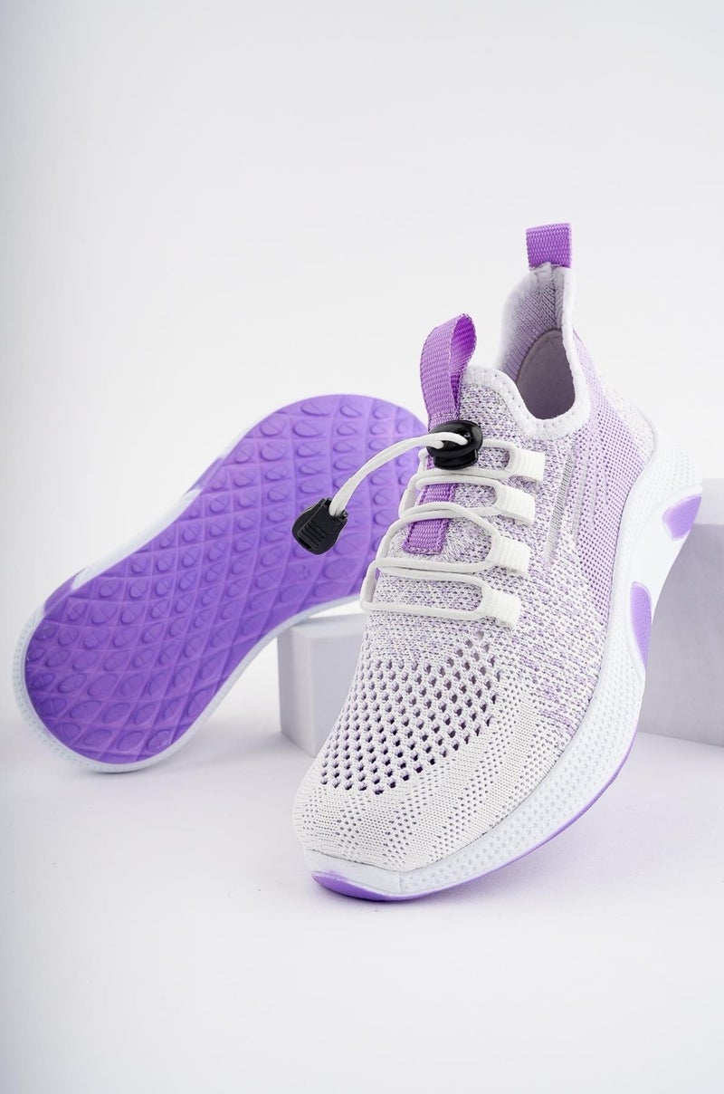 muggo Jetson Daily Unisex Children's Guaranteed Lace-up Comfortable Sneaker Sports Shoes  - Image 3