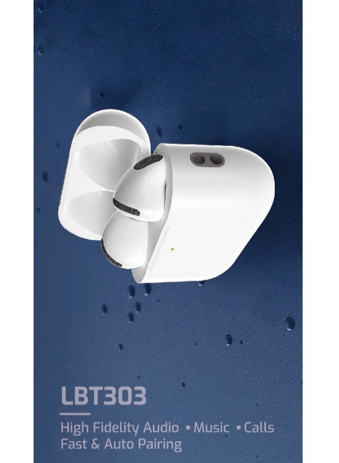 LEVORE TWS Wireless Earbuds  -LBT303-WH - Image 3