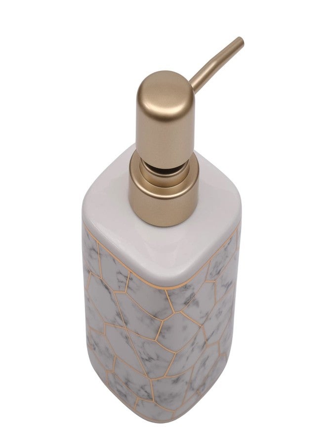 STORE 2508 Ceramic Liquid Handwash Soap Dispenser Pump For Bathroom/Kitchen - 250Ml (2 Pcs Black & White) - Image 4