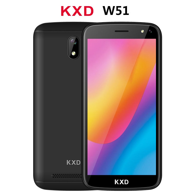 Generic (Unbranded) KXD W51 Mobile Phone 2000mah Battery G Sensor Display 5.0inches 1GB + 8GB Cell black - Image 3