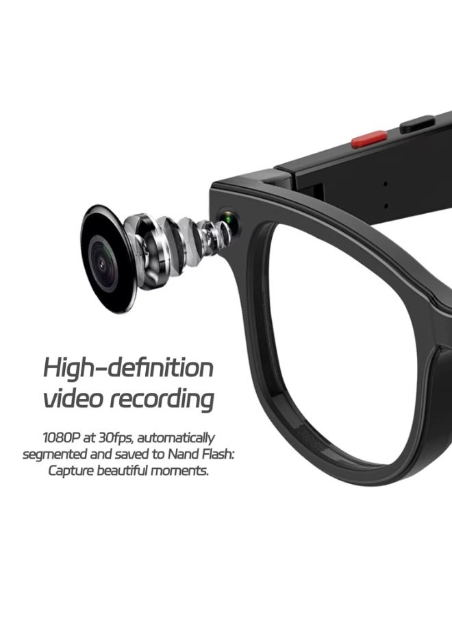 S2 Max AI Smart Glasses with HD Camera, Real-Time Translation, Bluetooth Audio, Voice Assistant & UV Protection – Multifunction Smart Wearable Glasses for Music, Calls & Video Recording - Image 5