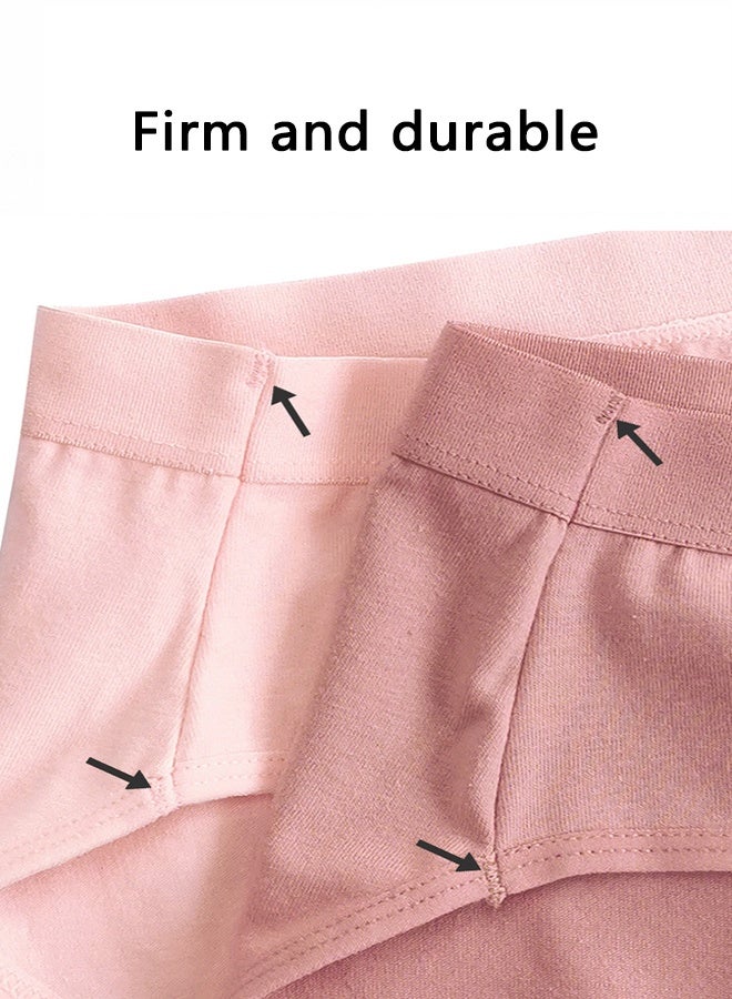 Zeemey Zeemey 6-Piece Cotton Breathable Panties Low Waist Fashionable Ladies Panties - Image 2