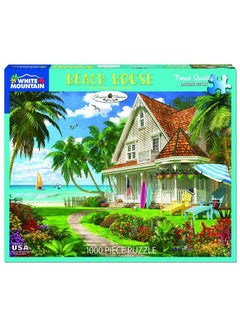 WHITE MOUNTAIN Beach House 1000 Piece Jigsaw Puzzle  - Image 3