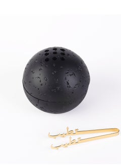 Gerenic Phnom Penh Kettle Incense Burner Frankincense Resin Incense Burner, Incense Burner with Handle Tongs for Yoga, Spa Aromatherapy,Eid Ramadan  - Image 2
