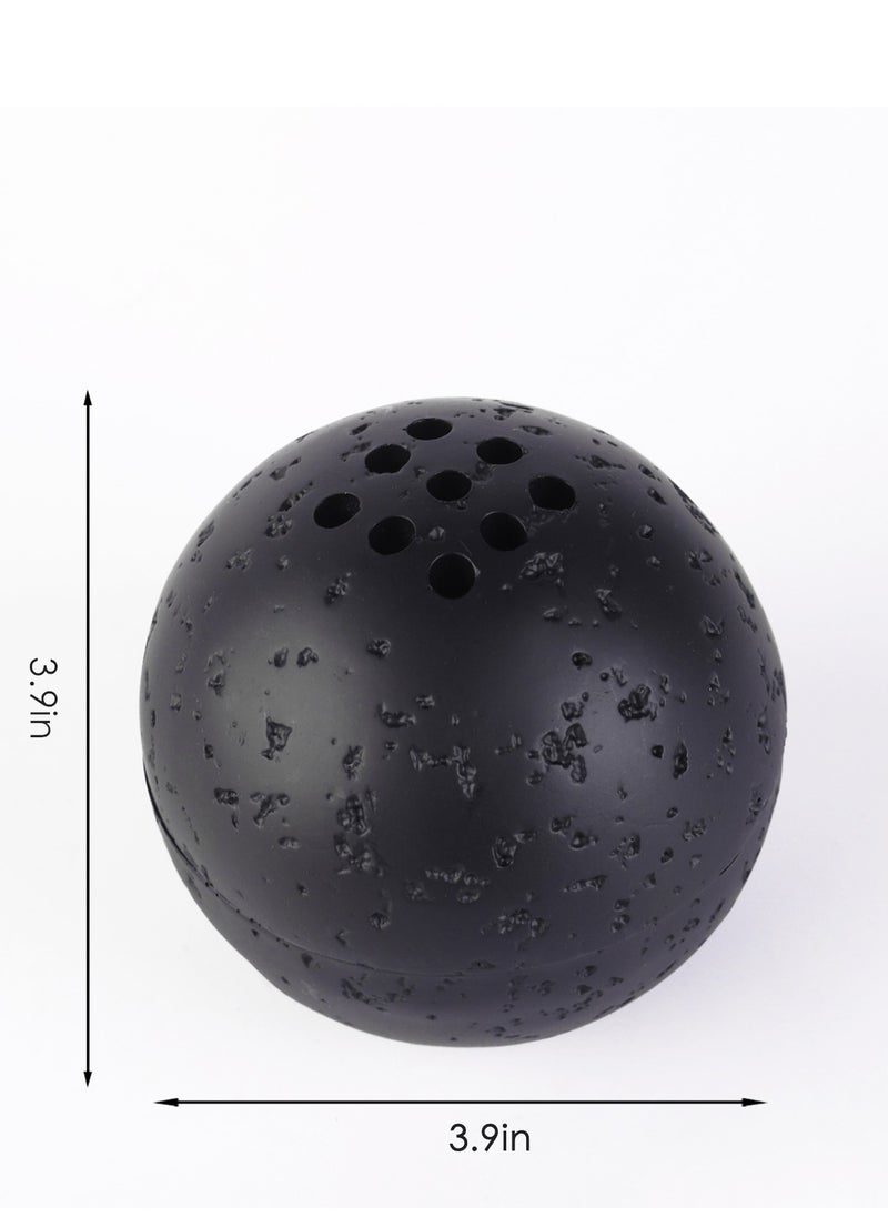 Gerenic Phnom Penh Kettle Incense Burner Frankincense Resin Incense Burner, Incense Burner with Handle Tongs for Yoga, Spa Aromatherapy,Eid Ramadan  - Image 4
