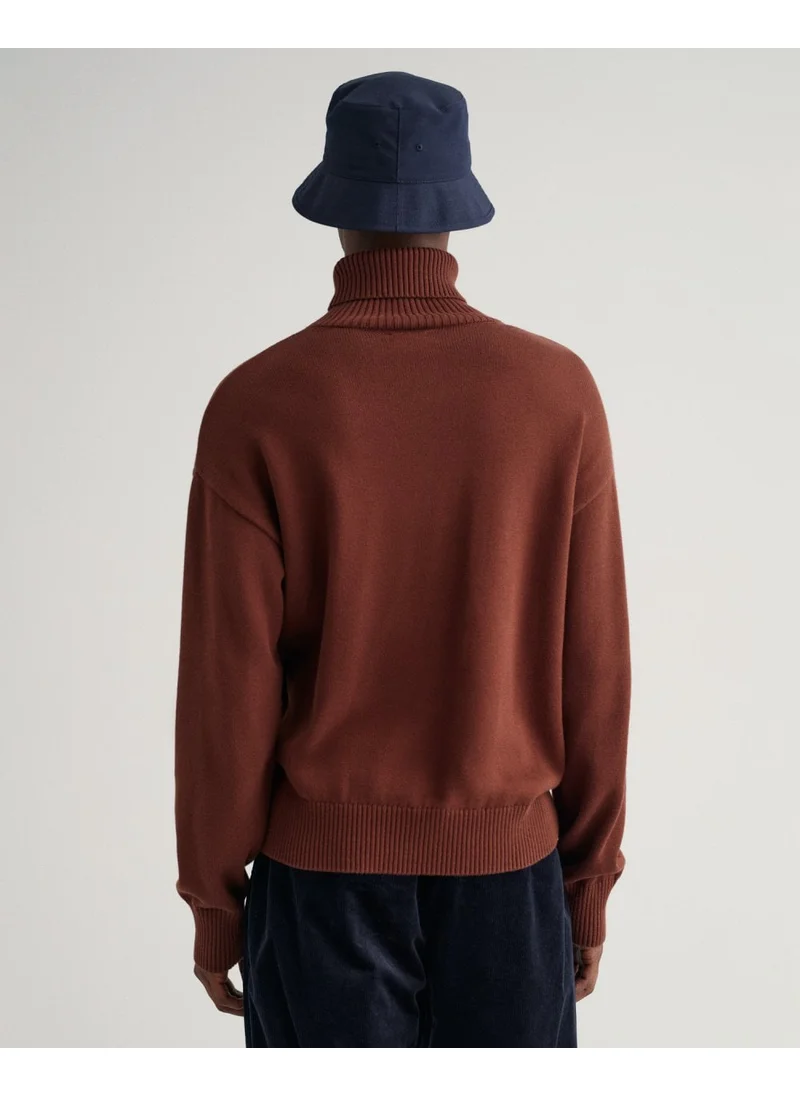 GANT Gant Supima Cotton Rollneck Sweater