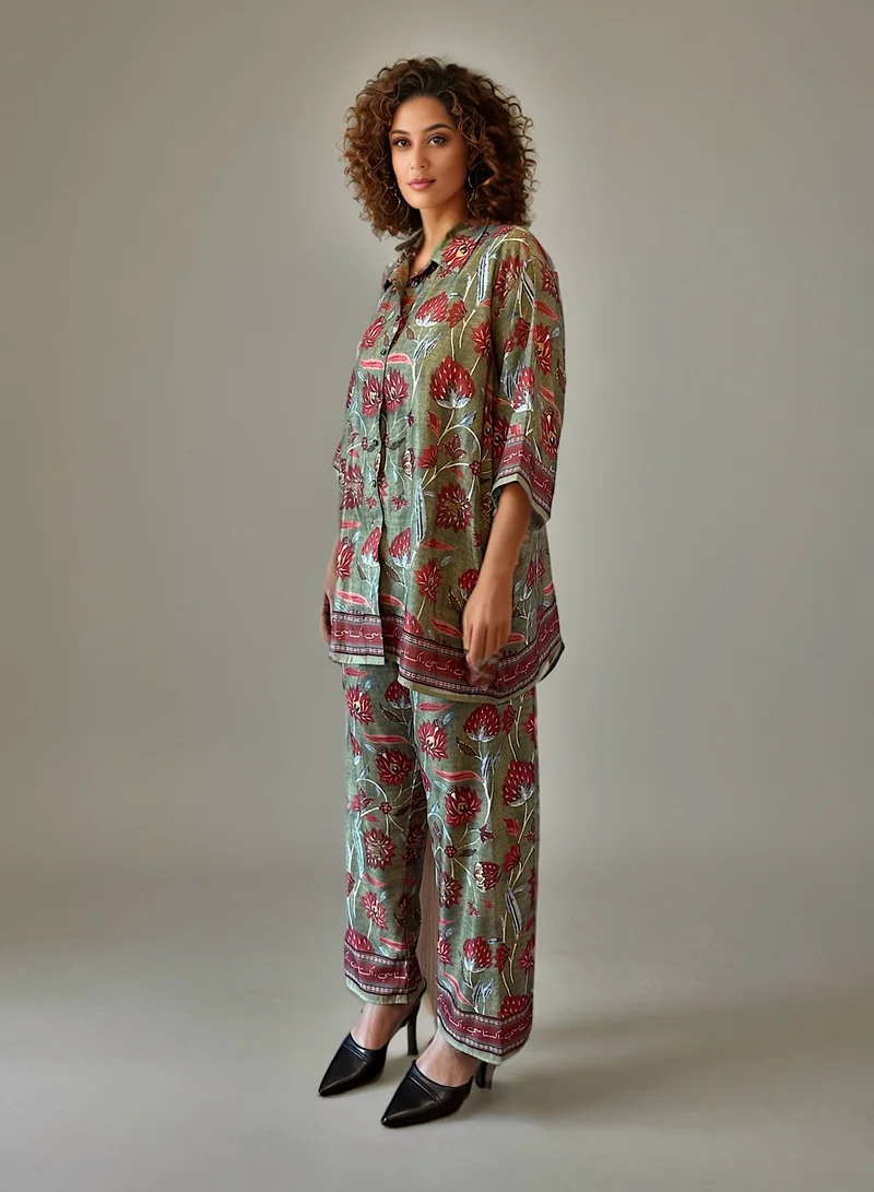 ECSTACY Exclusive printed Coord