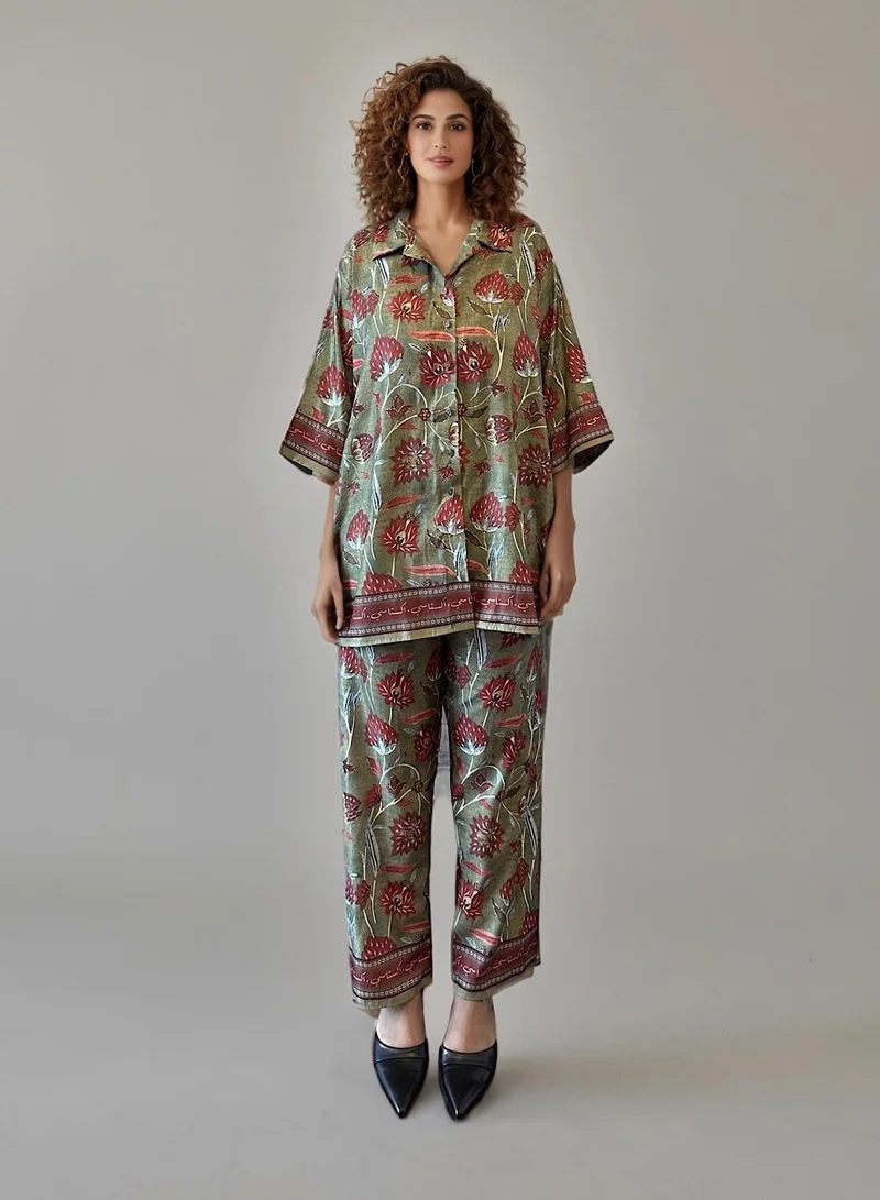 Ecstacy Exclusive printed Coord