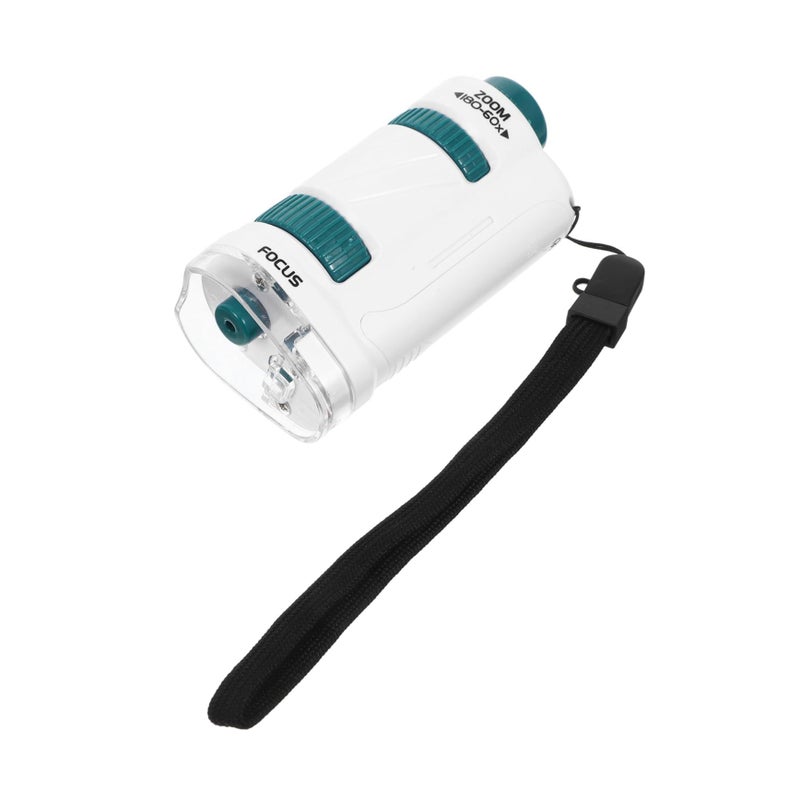 Portable Monocular Microscope 1set for Early Learning Biology Experiments Students - Image 2