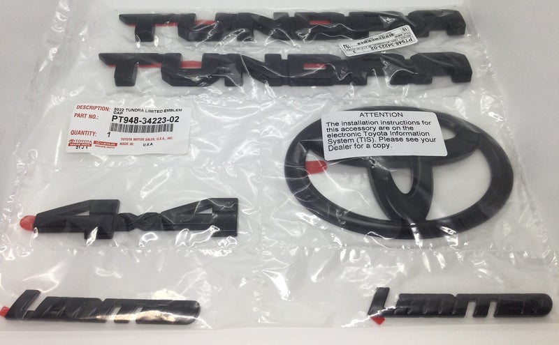 TOYOTA شعار تويوتا - PT948-34223-02 - Image 2