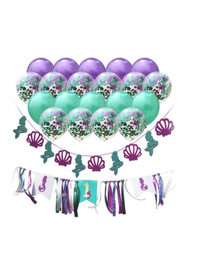 Sharpdo 22-Piece Party Inflatable Decoration Balloon Set 36cm