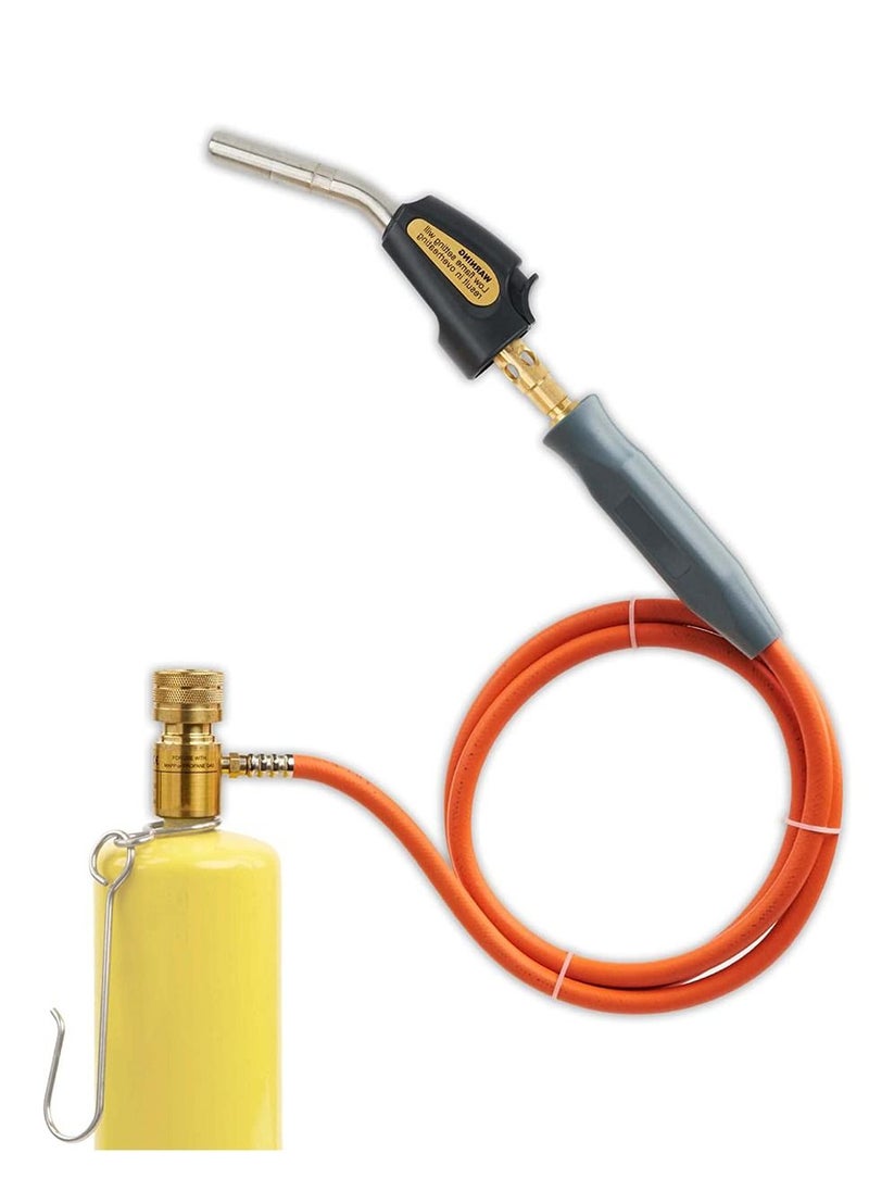 RACO RACO Self-Ignition Welding Torch 1.5m With Stainless Steel Head and Hose for Mapp Cylinder  - Image 1