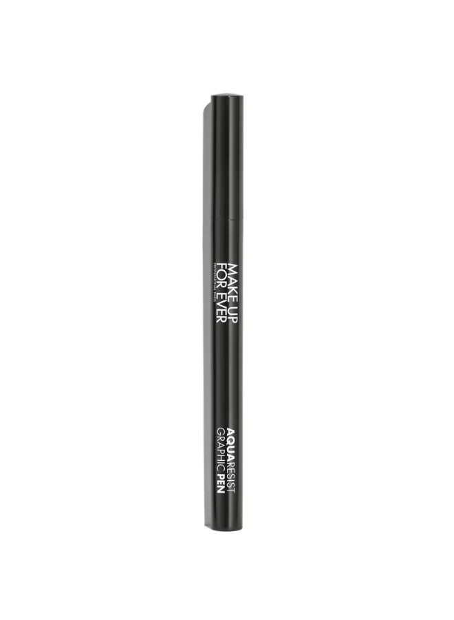 MAKE UP FOR EVER Aqua Resist Graphic Pen - Intense Black - Image 1
