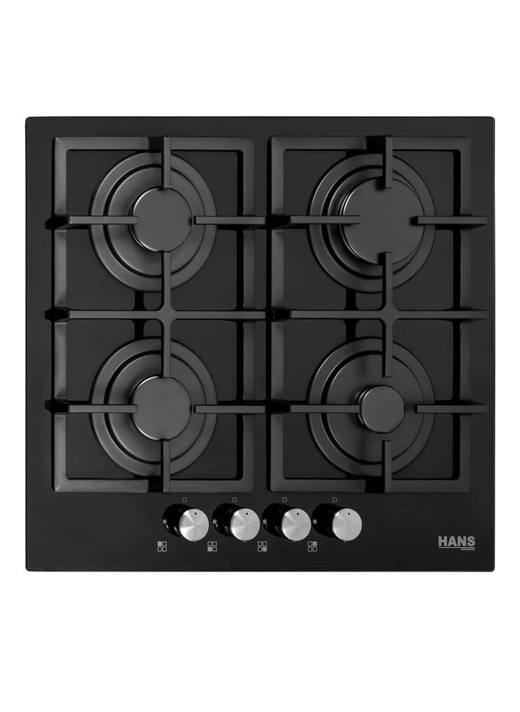 Built in Gas Hob 4 burners, 60 cm cast iron holders Black glass - pzsku/ZD7B8971E507553D5CA2DZ/45/_/1702845757/cd8c5fc2-916b-470c-9904-9ecced032cc0