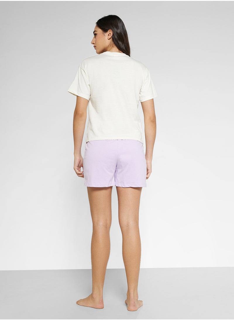 Disney Bambi Graphic T-Shirt & Short Pj Set  - Image 2