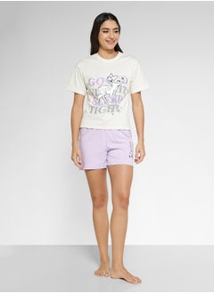 Disney Bambi Graphic T-Shirt & Short Pj Set  - Image 1