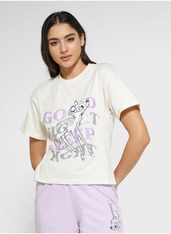 Disney Bambi Graphic T-Shirt & Short Pj Set  - Image 3
