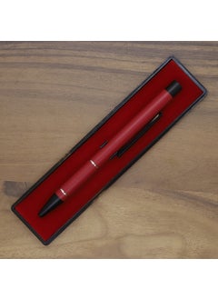 Ada Lazer Personalized Needle Tip Metal Ballpoint Pen - Red  - Image 2