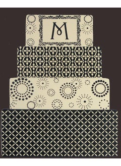 Designer Stencils Starburst Cake Stencil Side by Designer Stencils  - Image 3