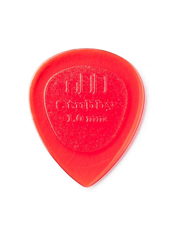 JIM DUNLOP JIM DUNLOP 474R1.0 Stubby®, Red, 1.0mm, 24/Bag  - Image 1